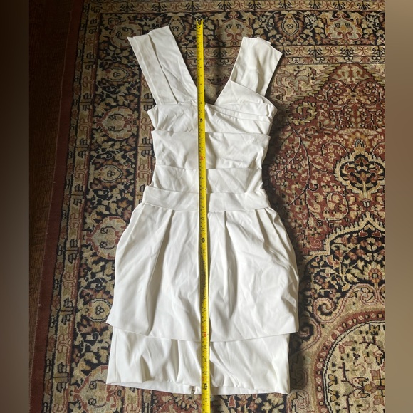 Preen By Thornton Bregazzi Bodycom Dress in White - Picture 6 of 7